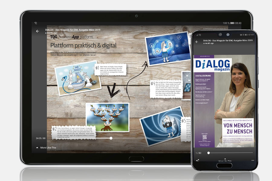 DiALOG Magazin 2019 ist online! Von Mensch zu Mensch – Herausforderungen der Digitalisierung